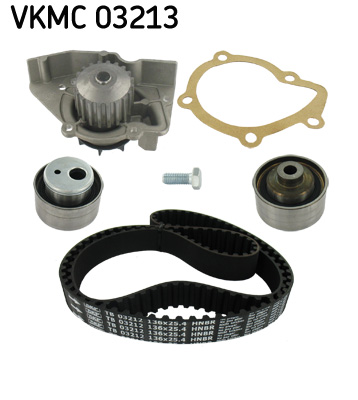 SKF VKMC 03213 Vízpumpa + fogasszíj készlet CITROËN FIAT LANCIA PEUGEOT