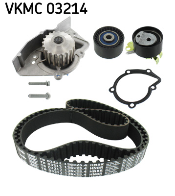 SKF VKMC 03214 Vízpumpa + fogasszíj készlet CITROËN PEUGEOT