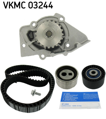 SKF VKMC 03244 Vízpumpa + fogasszíj készlet CITROËN FIAT PEUGEOT TOYOTA