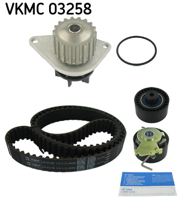 SKF VKMC 03258 Vízpumpa + fogasszíj készlet CITROËN PEUGEOT