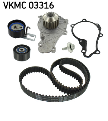 SKF VKMC 03316 Vízpumpa + fogasszíj készlet CITROËN DS FIAT FORD MAZDA MITSUBISHI OPEL PEUGEOT TOYOTA VOLVO