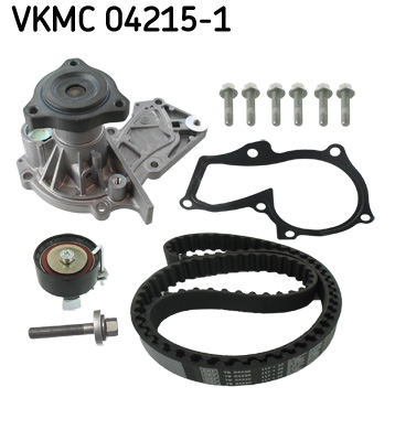 SKF VKMC 04215-1 Vízpumpa + fogasszíj készlet FORD