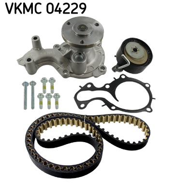 SKF VKMC 04229 Vízpumpa + fogasszíj készlet FORD