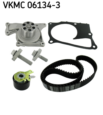 SKF VKMC 06134-3 Vízpumpa + fogasszíj készlet DACIA NISSAN RENAULT