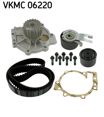 SKF VKMC 06220 Vízpumpa + fogasszíj készlet VOLVO