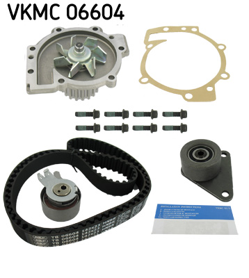 SKF VKMC 06604 Vízpumpa + fogasszíj készlet RENAULT VOLVO