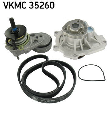 SKF VKMC 35260 Vízszivattyú + bordásszíjkészlet ALFA ROMEO FIAT HOLDEN OPEL VAUXHALL
