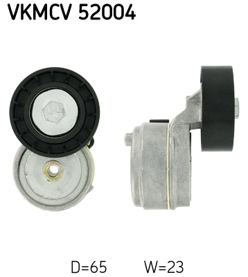 SKF VKMCV 52004 feszítőgörgő, hosszbordás szíj IVECO RENAULT RENAULT TRUCKS SANTANA
