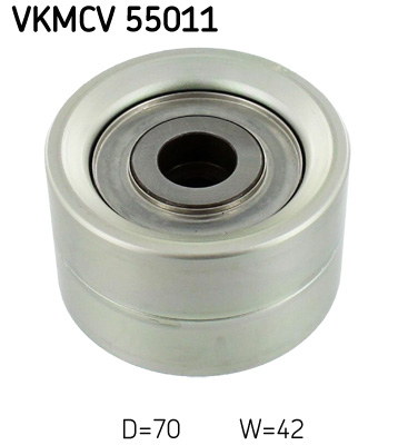 SKF VKMCV 55011 Szíjtárcsa/vezetőgörgő, hosszbordás szíj