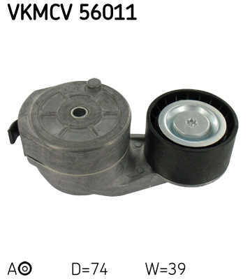 SKF VKMCV 56011 feszítőgörgő, hosszbordás szíj SCANIA
