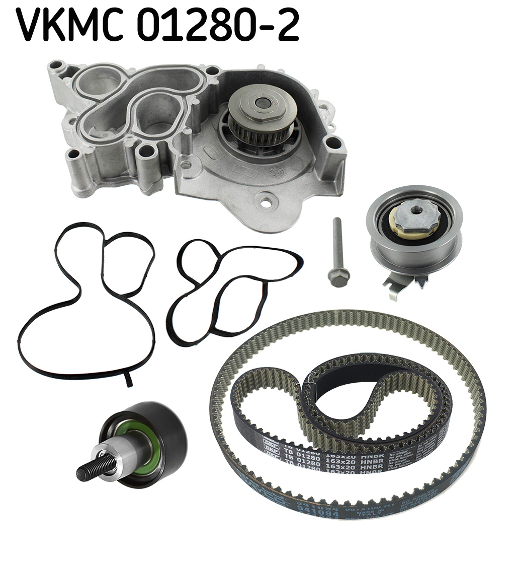 SKF VKMC 01280-2 MAX Wasserpumpe + Zahnriemensatz