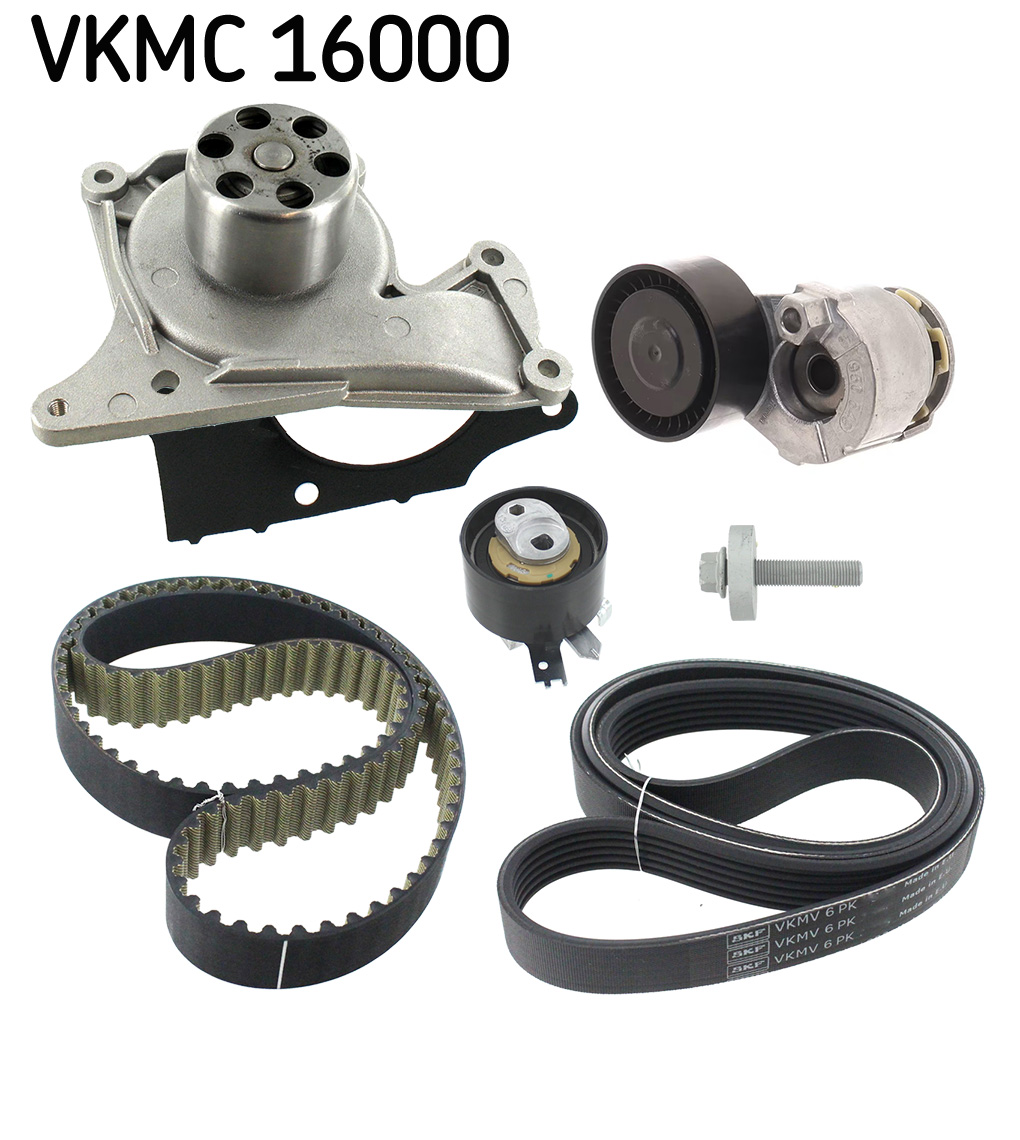 SKF VKMC 16000 Wasserpumpe + Zahnriemensatz