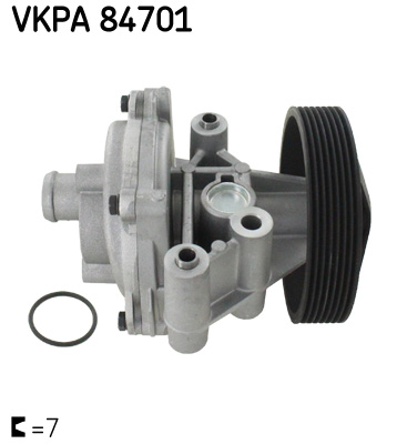 SKF VKPA 84701 vízszivattyú FORD LAND ROVER