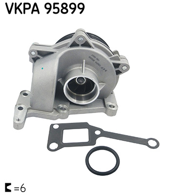SKF VKPA 95899 vízszivattyú HYUNDAI KIA