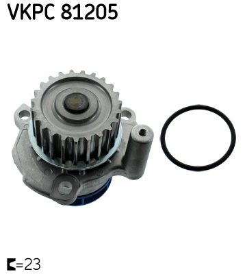 SKF VKPC 81205 vízszivattyú AUDI SEAT SKODA VW
