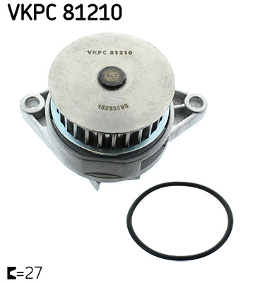 SKF VKPC 81210 vízszivattyú SEAT SKODA VW