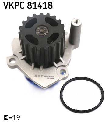 SKF VKPC 81418 vízszivattyú AUDI FORD SEAT SKODA VW