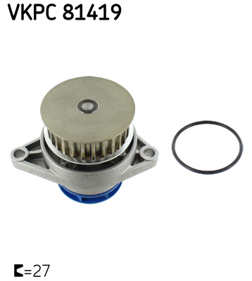 SKF VKPC 81419 vízszivattyú AUDI SEAT VW