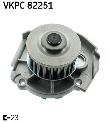 SKF VKPC 82251 vízszivattyú FIAT LANCIA