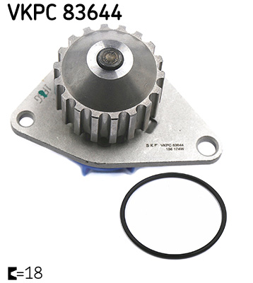 SKF VKPC 83644 vízszivattyú CITROËN FIAT PEUGEOT