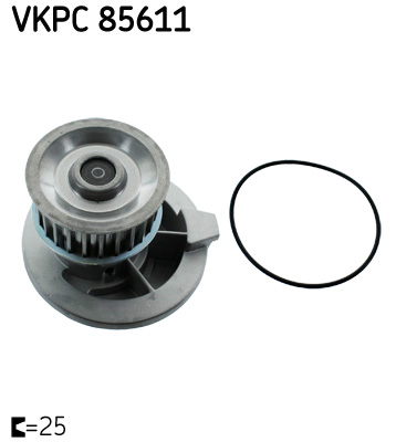 SKF VKPC 85611 vízszivattyú BEDFORD CHEVROLET DAEWOO HOLDEN OPEL VAUXHALL