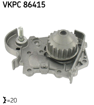 SKF VKPC 86415 vízszivattyú DACIA RENAULT