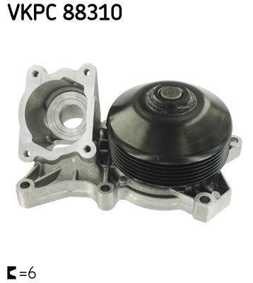 Popa dell'acqua SKF VKPC 81310 per Audi, Porsche, VW