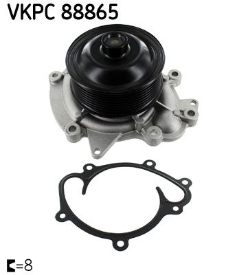 SKF VKPC 88865 vízszivattyú MERCEDES-BENZ