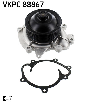 SKF VKPC 88867 vízszivattyú CHRYSLER JEEP MERCEDES-BENZ