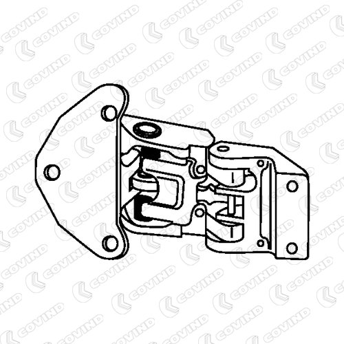 COVIND D12/190 панта на врата