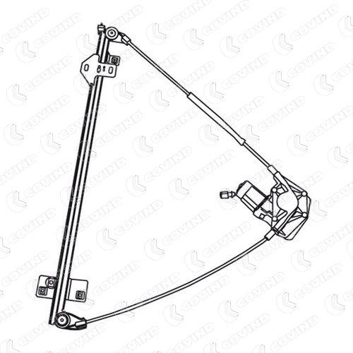COVIND XF0/165 стъклоподемник