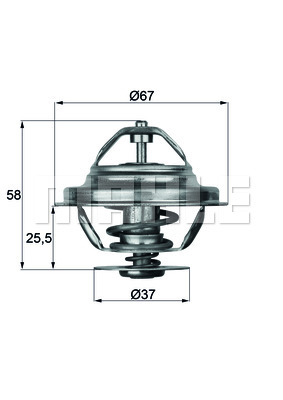 BEHR TX 20 80D Thermostat,...