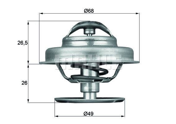 BEHR TX 62 89 Thermostat,...