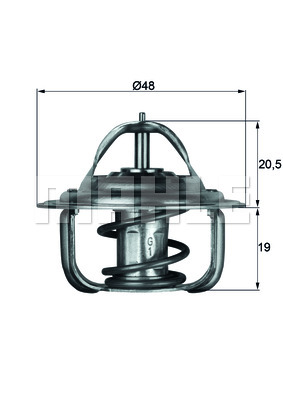 BEHR TX 1 83D Thermostat,...