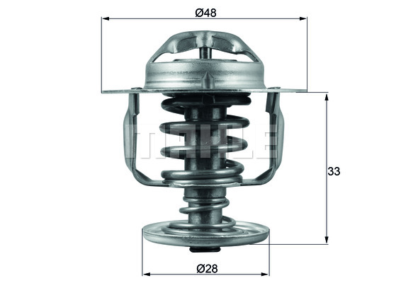 BEHR TX 110 82D Thermostat,...