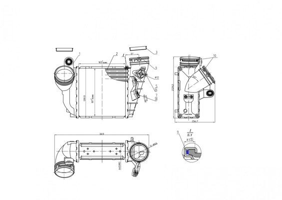 HART 612 548 chladič turba