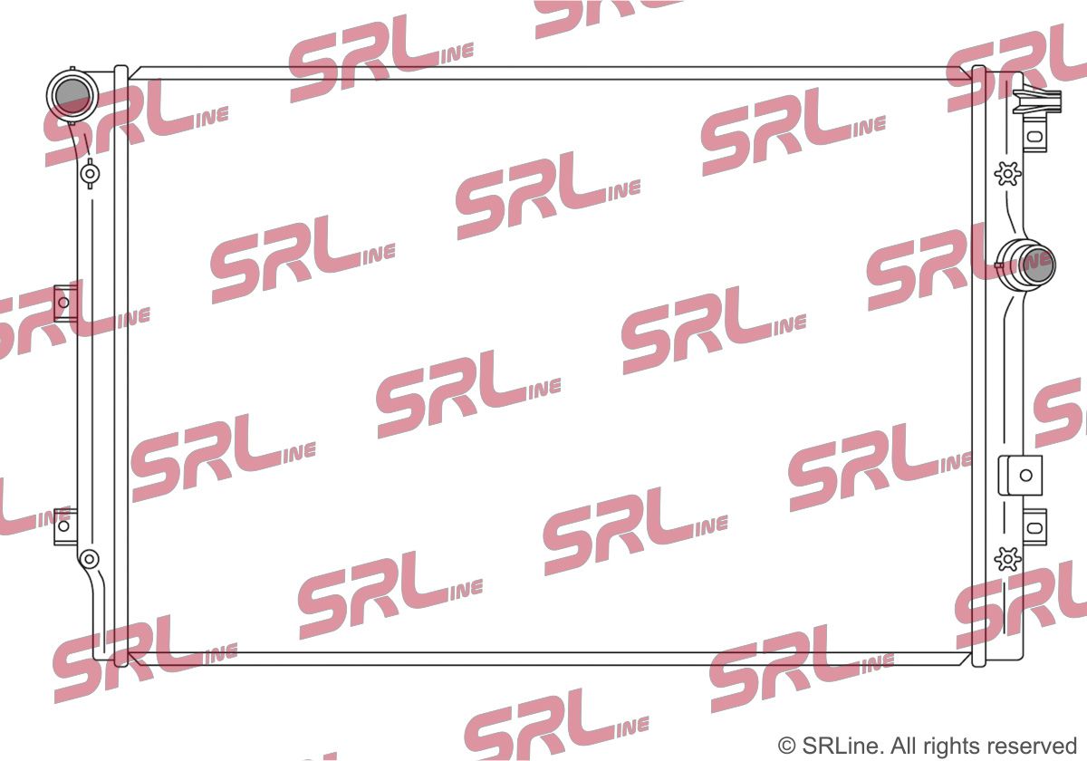 SRLine 95X108-1 Radiator, engine cooling