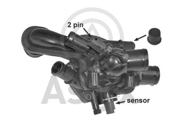 Aslyx AS-503942 Termostat,...