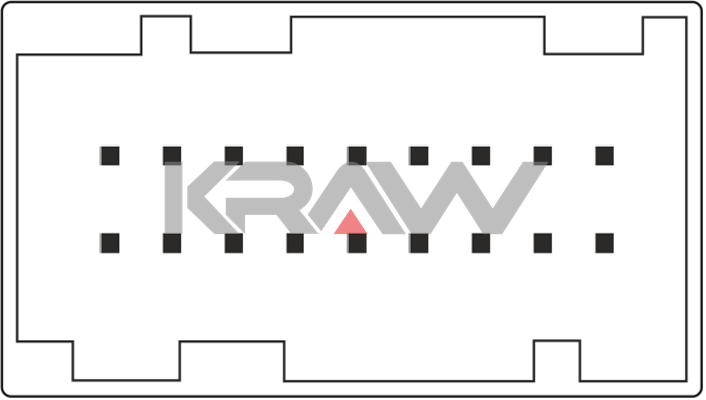 KRAW AN-1208A Διακόπτης,...