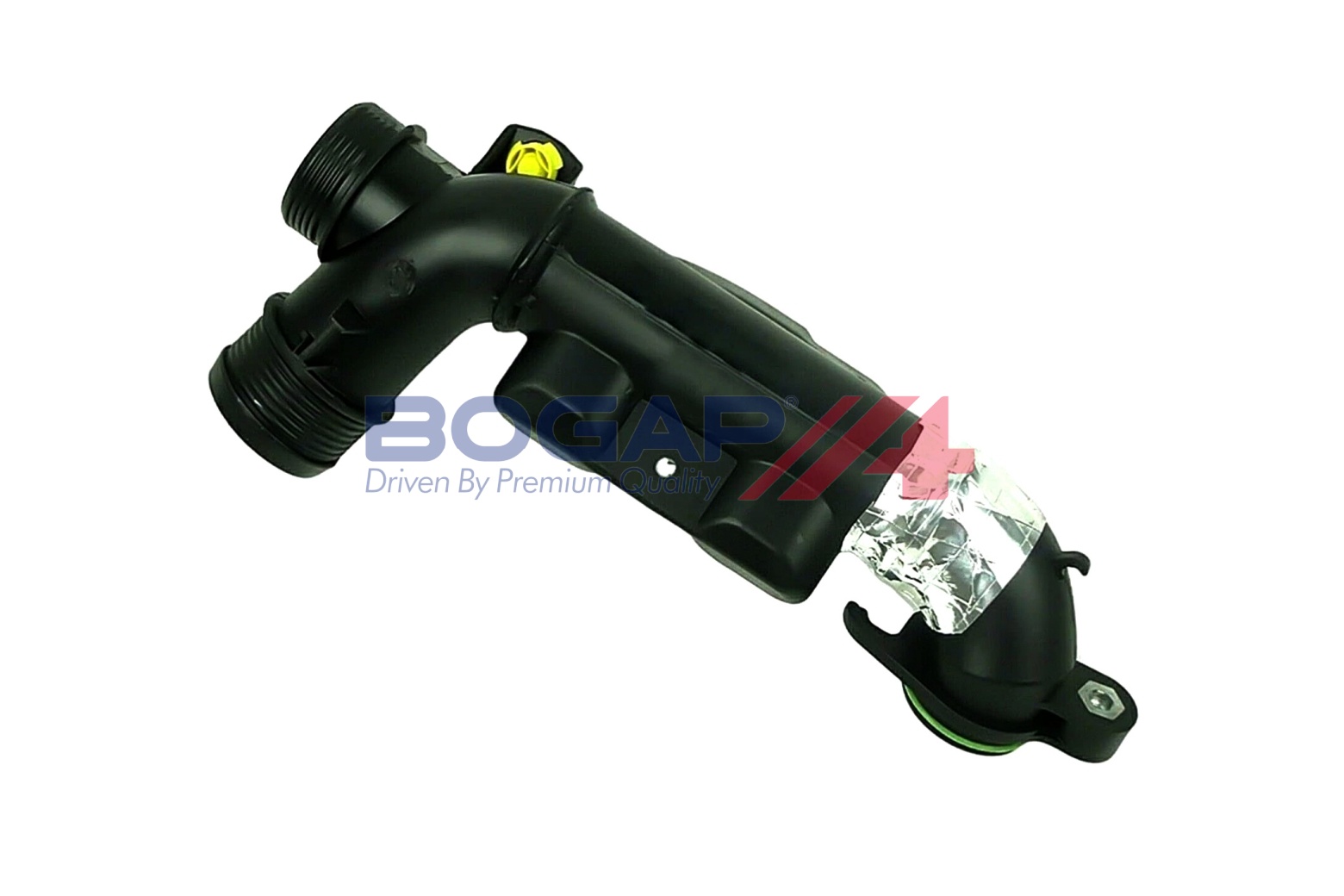 Resonator, charge air cooling