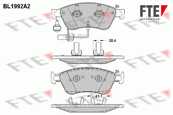 FTE 9010580 комплект...