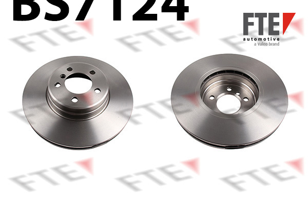 FTE 9071187 Δισκόπλακα μπροστινός άξονας for LAND ROVER