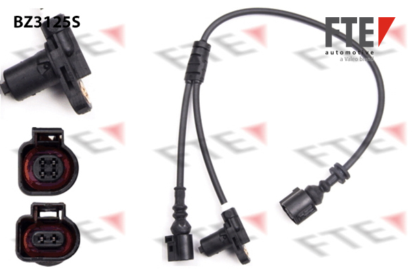FTE 9400109 Sensor, wheel speed Front Axle Left for FORD SEAT VW