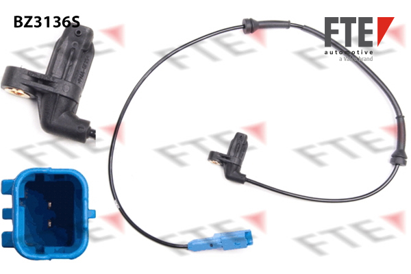FTE 9400120 Sensor, wheel speed Front Axle for PEUGEOT