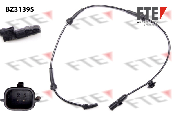 FTE 9400123 Sensor, wheel speed Front Axle for RENAULT