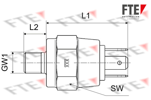 FTE 9910220 Stop Light Switch