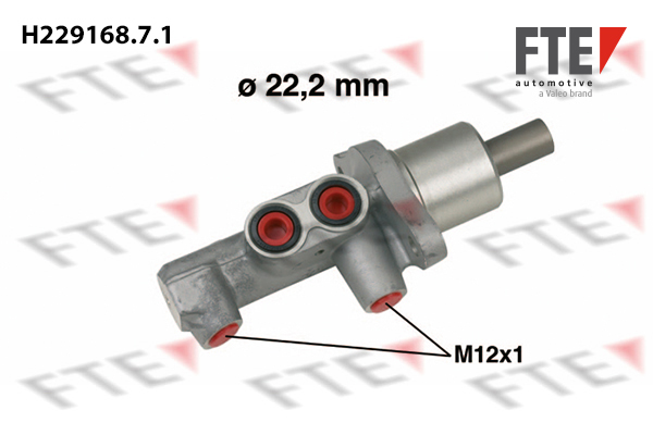 FTE 9220208 Спирачна помпа