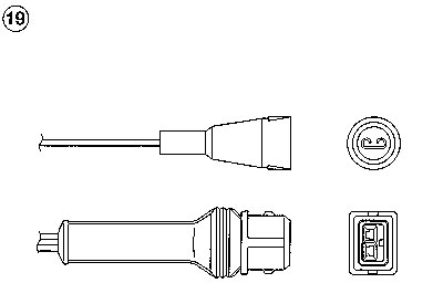 NTK 1855 Sonda lambda