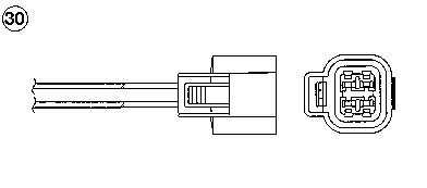 NTK 96284 Sonda lambda