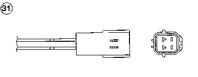 NTK 0018 Sonda lambda